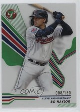 2024 Topps Pristine Green Refractor 8/150 Bo Naylor #6 0q1p