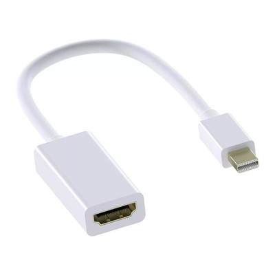 Mini Display Port zu HDMI Adapter für Apple Geräte MacBook Mac Pro Air weiss