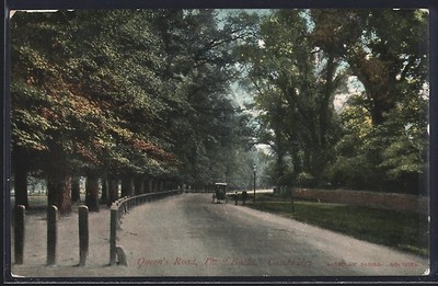 Ansichtskarte Cambridge, Queen´s Road, The Backs 