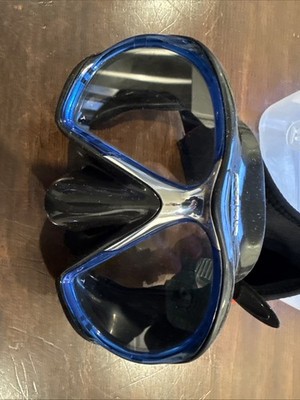 Atomic Aquatics SubFrame Mask - Black/Blue - Dive Mask