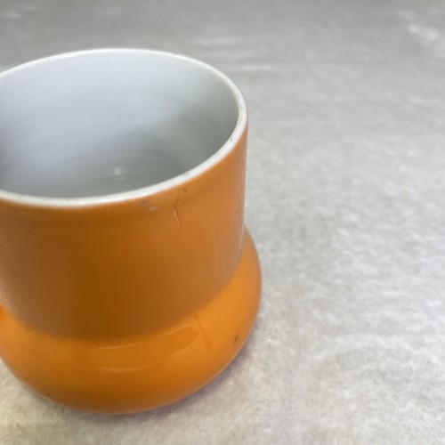 Vintage 1968 MCM Orange Holt Howard H.H. Becher Tasse 7640 2er Set - Bild 9 von 11