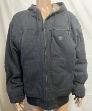 Walls Workwear Hooded Canvas Jacket Size 2XL Camo Lining