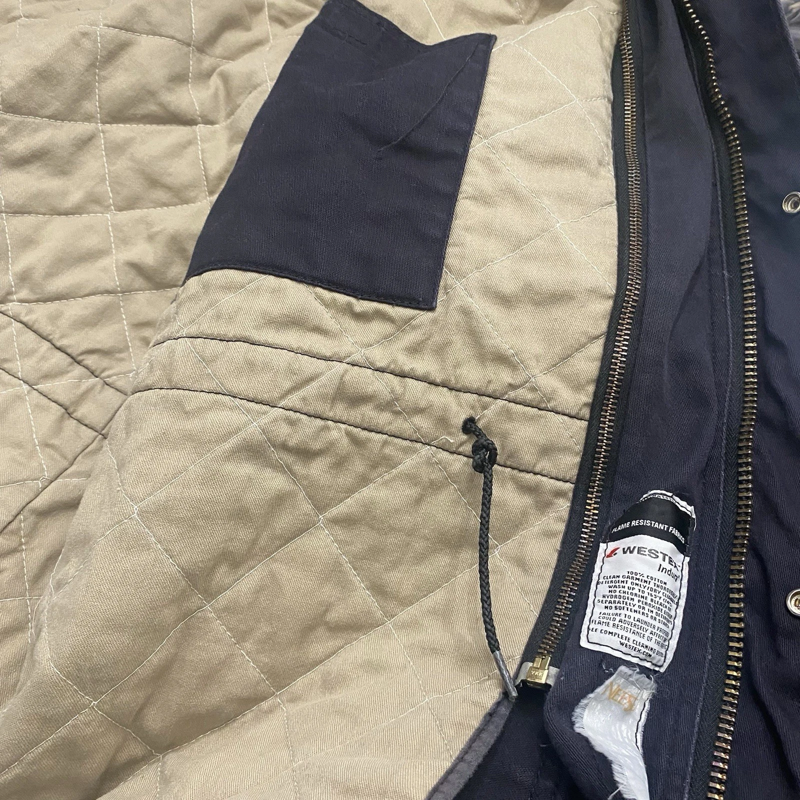 Neese Westex Inc Mens Barn Coat  Zip Out Insulated Lining Thrashed 42-44 Lg image 10