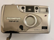 Olympus Trip AF 50 35mm Film Camera PARTS or REPAIRS UNTESTED 2002