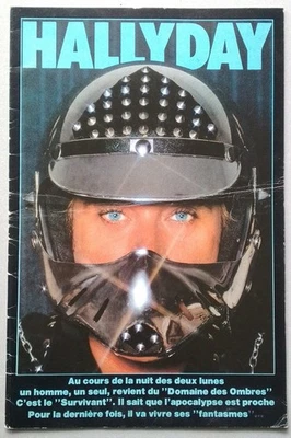 PROGRAMME JOHNNY HALLYDAY LA PEUR 1982 , SANS POSTER  41,5 x 27,5 - Photo 1/4