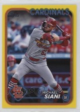 2024 Topps Update Yellow Mike Siani Michael Siani #US113 1e91