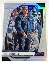2024 Bill Parcells Prizm SILVER HOLO PRIZM #221. New York GIANTS HOF Coach