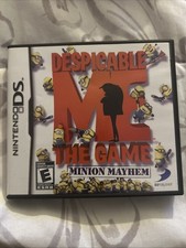 Despicable Me The Game Minion Mayhem  - Nintendo DS - CIB *Tested & Working*
