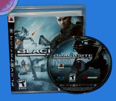 TESTED PlayStation 3 Game BLACKSITE AREA 51 in Case PS3 Midway