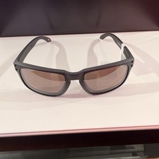 Oakley Holbrook Sunglasses Gray Frame Brown Lens Square Men