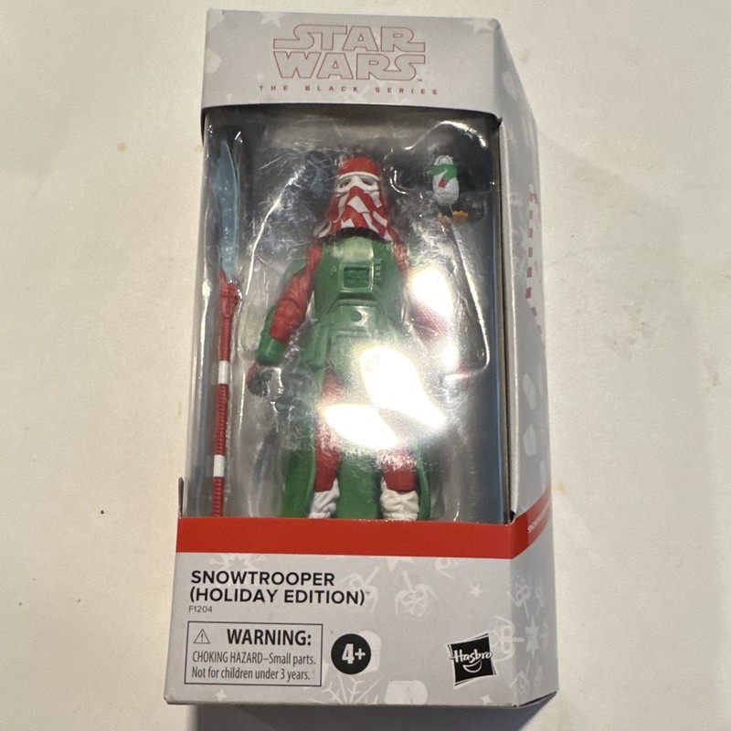 Hasbro Star Wars Black Series Snowtrooper Holiday Edition Action Figure
