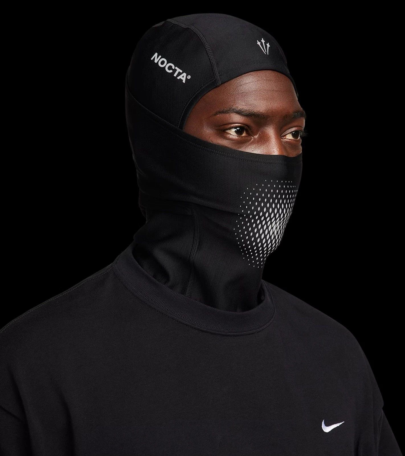 Nike x NOCTA Black Drake Hood | Balaclava Winter Face Mask