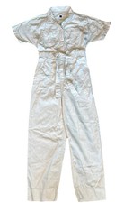 Universal Thread Cream Ivory White Women s Jumpsuit Boilersuit Size 4