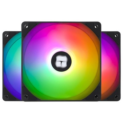 TLC12CS CPULüfter 120mm ARGB Gehäuselüfter, 4pin PWM Silent Computer Lüfter m...