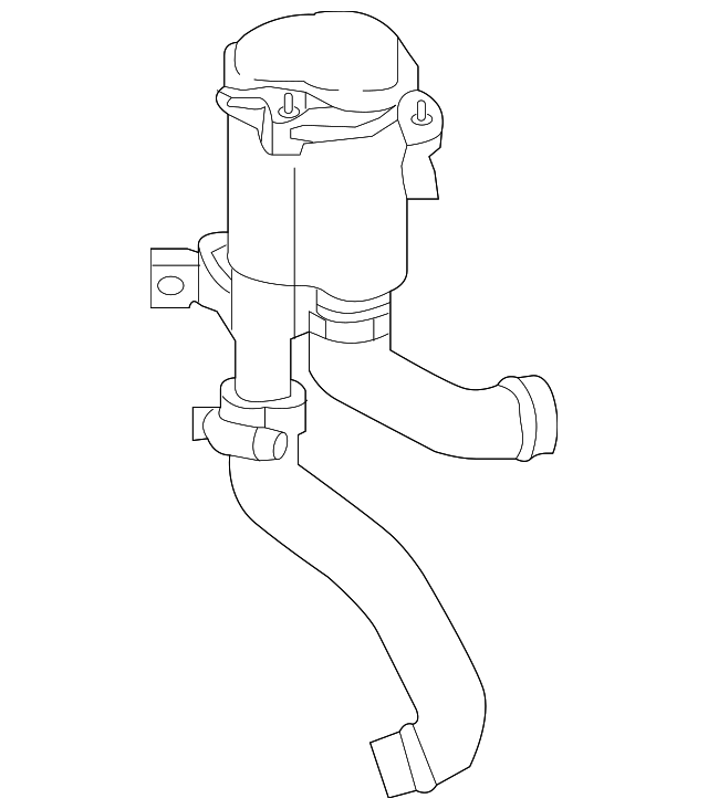 Genuine Nissan Filter Assembly 14881-JF02A