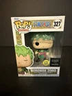 FUNKO POP ! RORONOA ZORO 327 GLOWS IN DARK KODY EXCLUSIVE ONE PIECE Q01