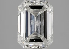 2.49 CT Cert. AGI Emerald Cut Natural Mined Diamond Loose G color SI1 clarity