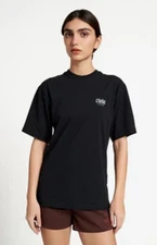 Ciele Athletics Unisex Rainy Day T-shirt Black/White Sz S Retail $45 NWT