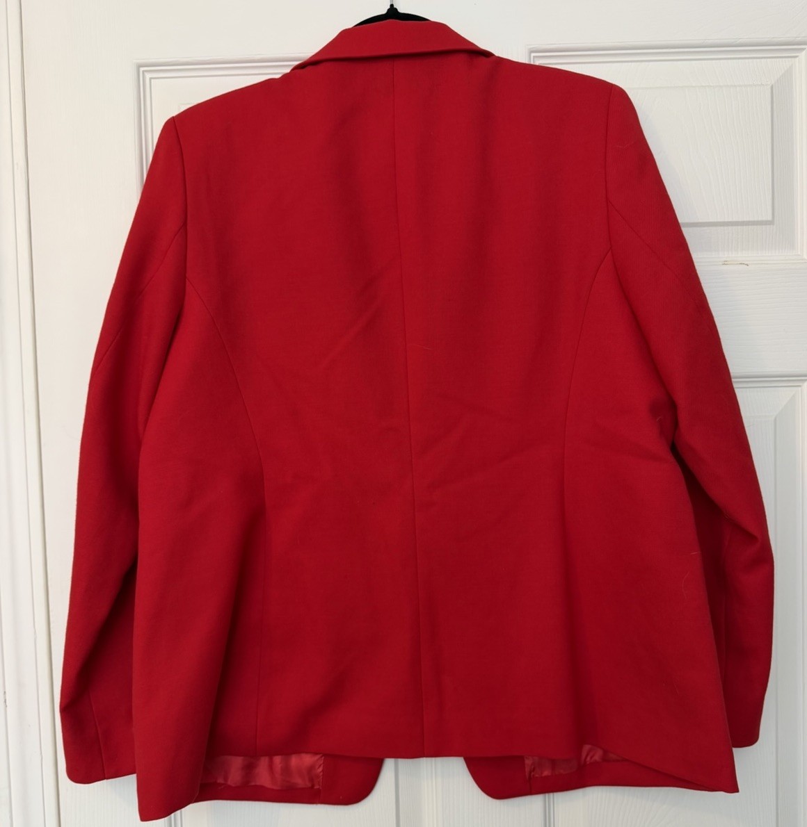 Pendleton Classic One Button Women’s Red Blazer S… - image 2