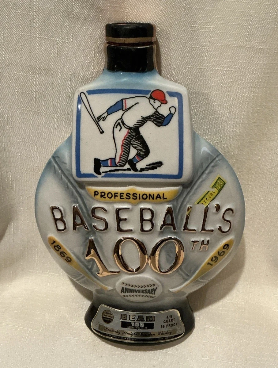 jim beam baseball decanter products for sale | eBay