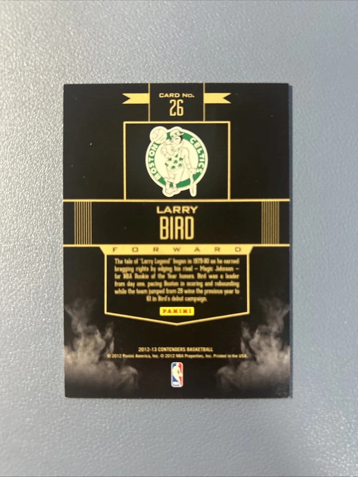 2012-13 Panini Contenders Rookie Remembrance #26 Larry Bird - Boston Celtics - Image 4 of 4