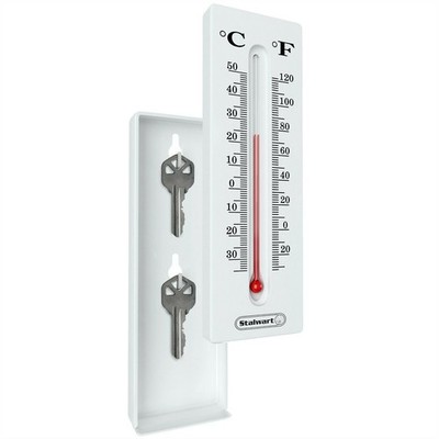Thermometer Hide-A-Key for House Car Safe Keys Temperature Reading