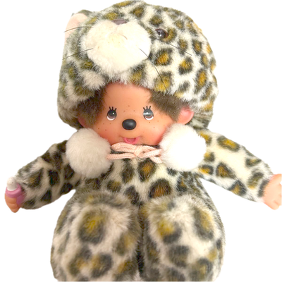 Monchhichi Plush Leopard Sekiguchi Japan Rare | eBay