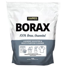 Harris Borax Powder 10lb Unscented Hard Water Laundry Booster  Multi-Purpose