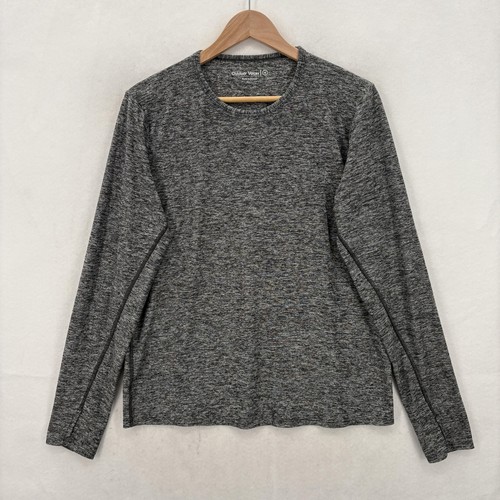 Outdoor Voices Shirt Womens Medium Gray Long Sleeve Performance Activewear Trail