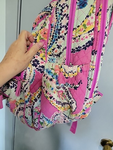 Vera bradley Campus backpack Wildflower Pink paisley print - Picture 7 of 21