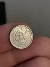 1859 Seated Liberty Half Dime VF #1