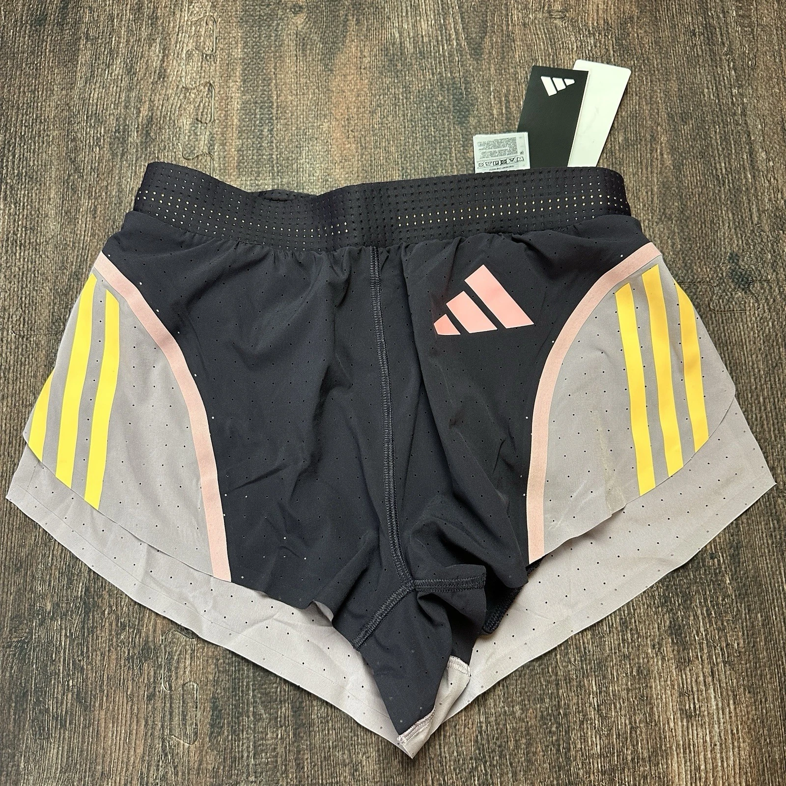 Adidas Adizero Pro Elite Promo Shorts 2” Womens Sz XS Split Lined Purple IN1187