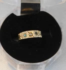 Vintage 10K Gold Baby Ring missing stone 1 gram