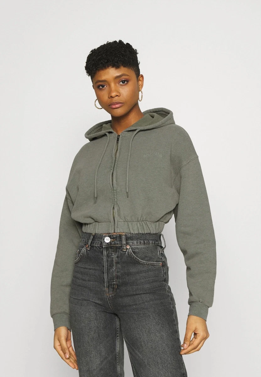Urban outfitters cropped sweatshirt hotsell