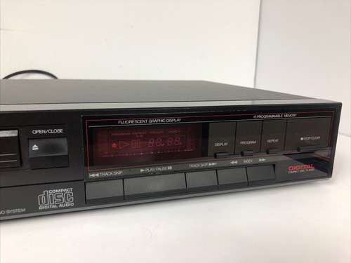 Rare Emerson CD-165 Compact Disc CD Player - VINTAGE 1987 - Picture 2 of 11