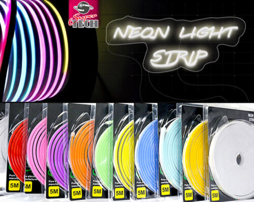 6x12mm 12V Silicon Neon Flexible LED Strip Light IP65 120LED/M Sign Adverting UK - Picture 31 of 35