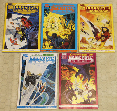 STRIKEFORCE MORITURI ELECTRIC UNDERTOW #1 - 5 Complete Set (1989) NM (Marvel Com
