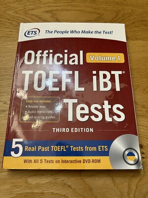 Official TOEFL IBT Tests Volume 1, Third Edition by Educational Testing *1183*