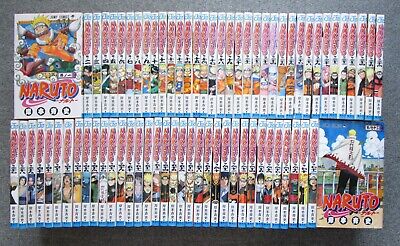 Pack Naruto 72 edições - Coleção Completa