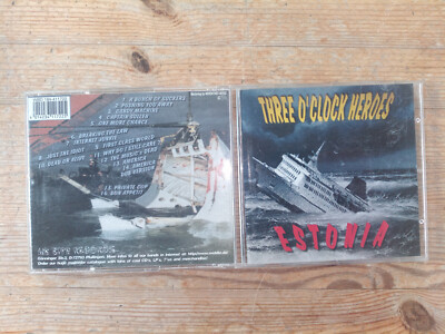 THREE O`CLOCK HEROES - ESTONIA-MELODIC PUNK AUS FRANKFURT-CD 1997 /GRATISVERSAND