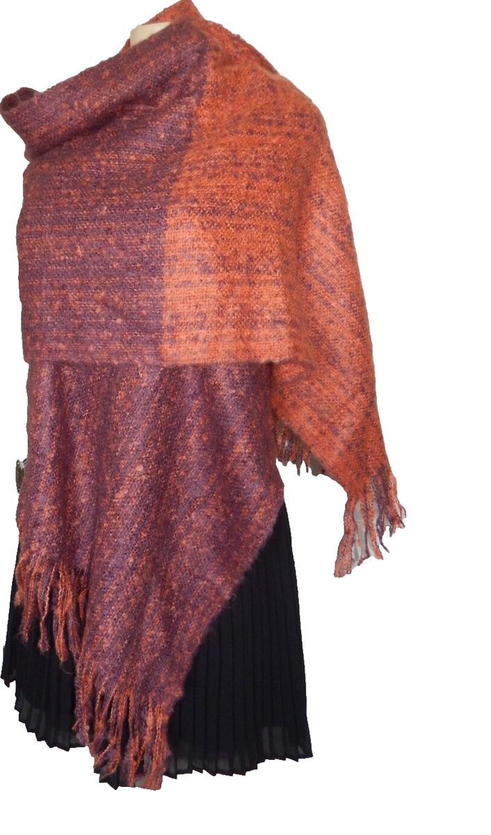 Women's Scarf Simply Noelle Scarf wrap shawl Brown Size 78