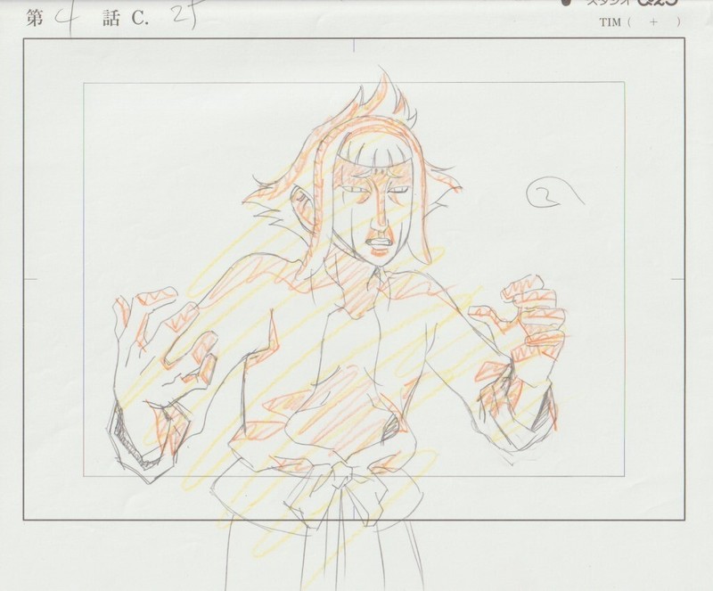 The Twelve Kingdoms Juuni Kokki Genga Douga Original Sketches Pierrot - Aozaru