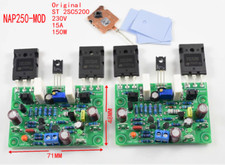 1 Pair NAP250 15V-40V MOD Stereo Power Audio HIFI Amplifier Amplificador 80W DIY