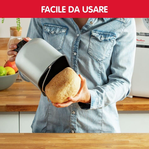 OW2101 Pain Doré Macchina Del Pane, 720 W, 1 Kg, 12 Programmi Automatici, 3 Live - Foto 6 di 12