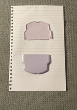 • Cache Batterie PSP Mauve Pastel SONY 2000 / 3000 SLIM Battery Cover Couvercle