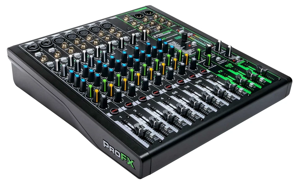 Mackie ProFX12v3 12-Channel Pro Effects Mixer w/USB ProFX12 v3 + Power Strip - Image 3 of 4