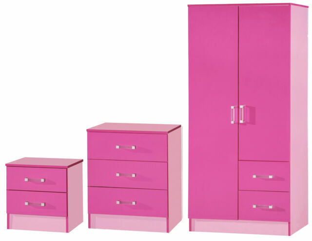 girls pink wardrobe