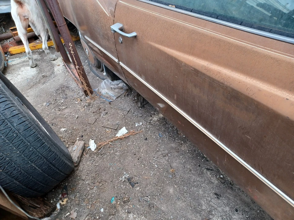 76 CADILLAC ELDORADO VIGA TRASERA ETIQUETA EJE USADO COMPLETO Foto 2 de 4