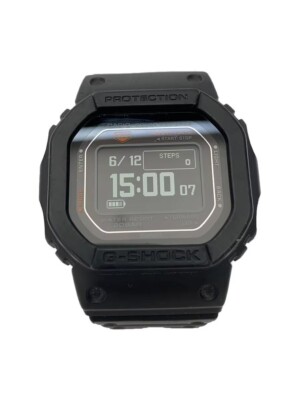 CASIO G-SHOCK DW-H5600-1JR Black Resin Solar Digital Watch