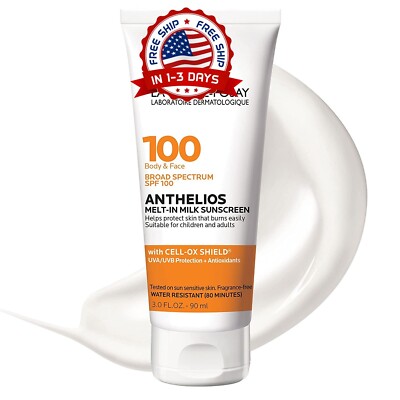MEJOR Bloqueador Solar Facial Hidratante Sin Aceite Amplio Espectro SPF 100 NUEV